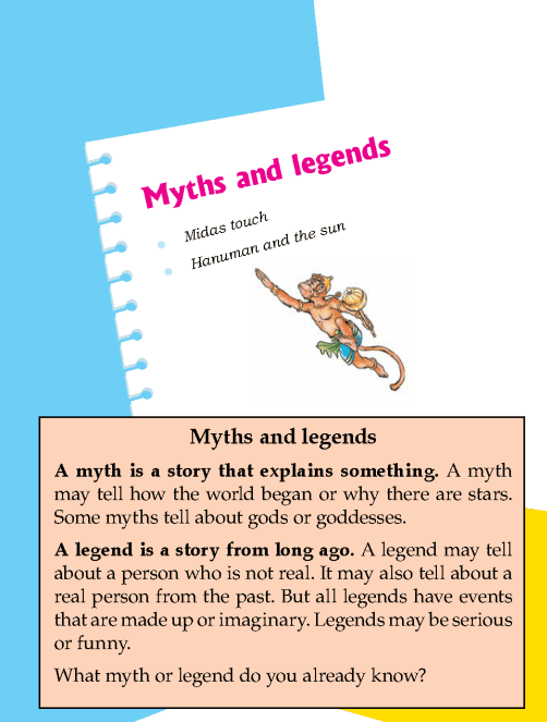 Literature Grade 1 Myths and legends
