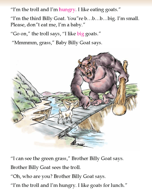 literature- grade 2-short stories-The three Billy Goats Gruff (2)