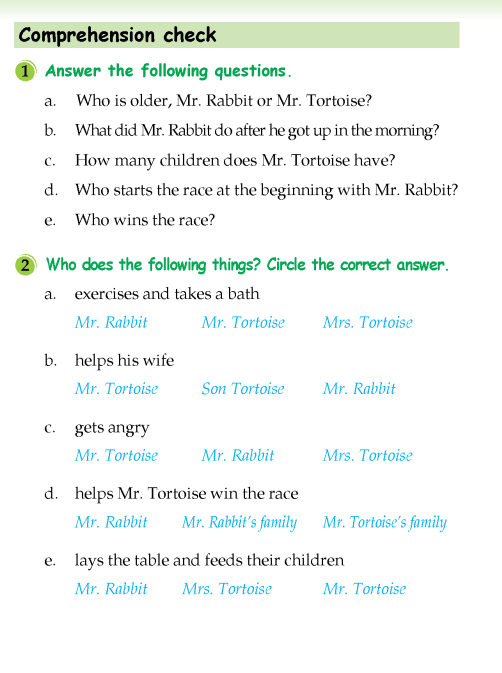 literature-grade 3-Fables and folktales-Mr. Tortoise and Mr. Rabbit (4)