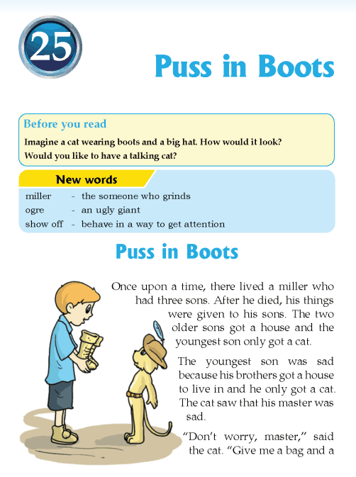 literature Grade 3 Fairy tales Puss in Boots
