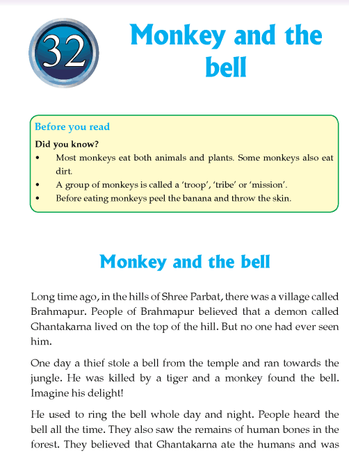 literature- grade 4-Nepal special-Monkey and the bell (1)