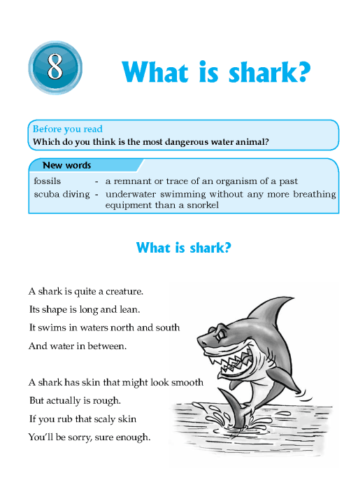 Literature Grade 6 Non-fiction What is shark?