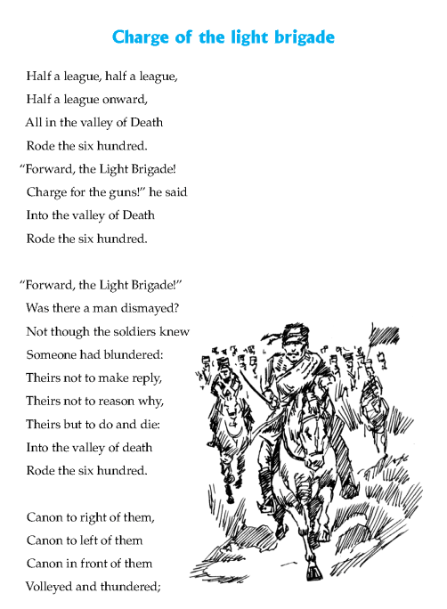 literature-grade 6-Poetry-Charge of the light brigade (2)